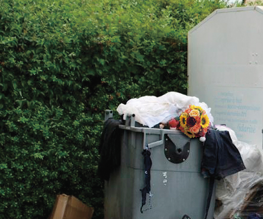 Рокля в боклука, детето без брак