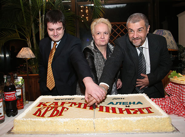 Алена отпразнува рождения си ден (26.01.2013)