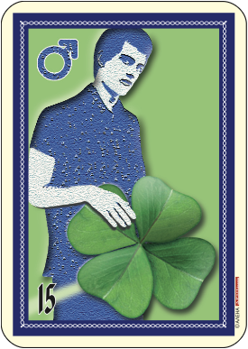 Жокер мъж детелина