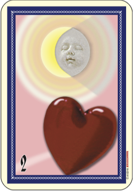 Луна и сърце